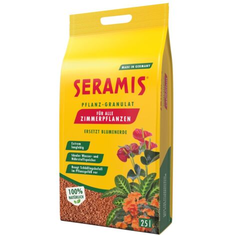 Seramis Pflanz-Granulat für Zimmerpflanzen 25 L Bodenzusatz