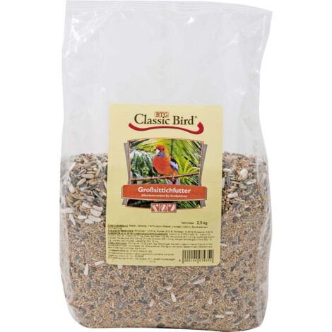 Classic Bird Großsittichfutter 2,5 kg Vogelfutter