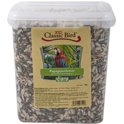 Classic Bird Papageienfutter 3 kg Vogelfutter