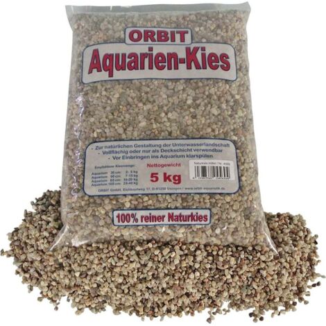 Orbit Aquarien Natur-Kies mittel natur 5 kg Kies
