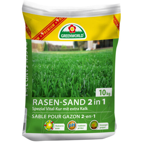 ASB Greenworld Premium Rasenkalk 2in1, 10 kg Dünger