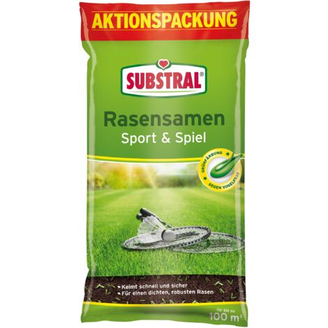 Substral Sport & Spiel Rasensamen 2 kg für 100 m² Rasensamen