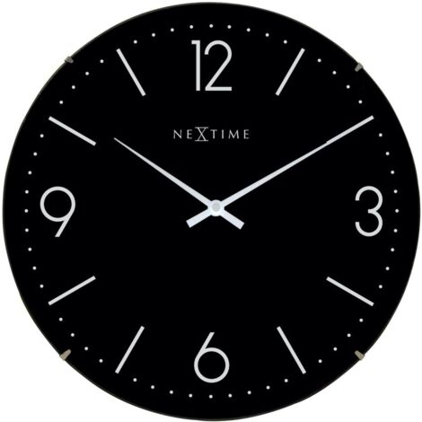 Nextime Wanduhr Basic Dome Ø 35 cm Wanduhr (1/3)