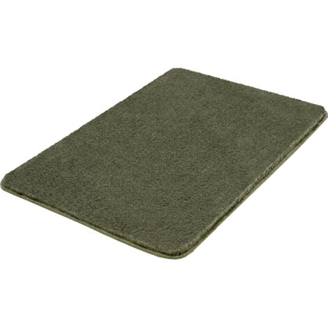 Kleine Wolke Badteppich Marco Forest grün Polyester 70 x 120 cm Badvorleger, Teppiche & Toilettensitzabdeckungen