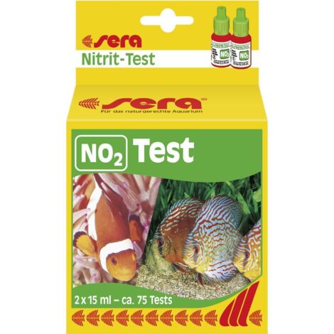 Sera Aquariumwassertester Nitrit NO2 Test 15 ml Wasseraufbereiter