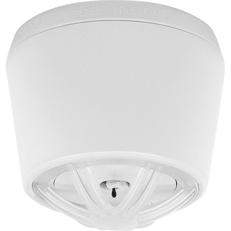Smartwares Mini-Hitzemelder FHE-18600 10 Jahre Batterielaufzeit weiß Rauch-Gasmelder