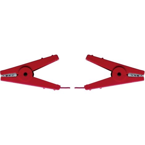 Kerbl Zaunverbindungskabel mit 2 Krokodilklemme rot,  60cm Keine Angabe