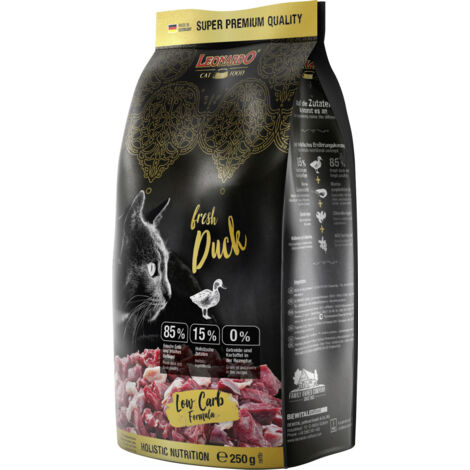 Leonardo Katzentrockenfutter Fresh Duck 250 g Trockenfutter