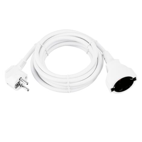 REV Ritter - Elektrisches Verlängerungskabel 3 m - Farbe white