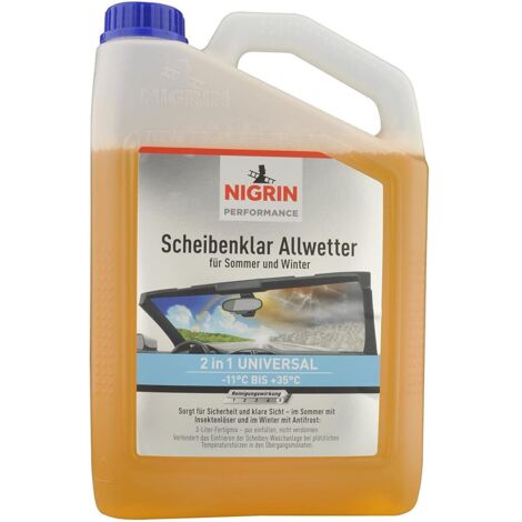 Nigrin Performance Scheibenreiniger Allwetter 2 in 1 -11°C Fertigmix 3 L