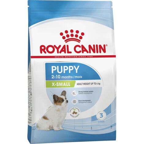 Royal Canin X-Small Puppy Trockenfutter für Welpen sehr kleiner Hunderassen 1,5 kg Trockenfutter
