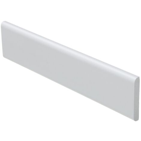 Primo Abdeckleiste 250 cm 55 x 9 mm weiß selbstklebend Sockelleiste