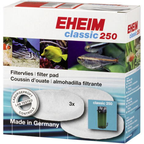 Eheim Filtervlies Für Classic 250 – 3 Stück, Für Mechanische Filterung