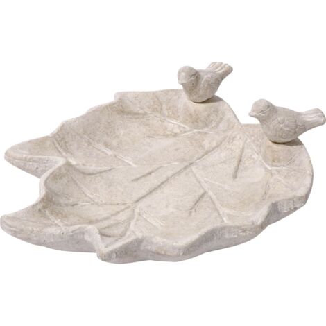 Dobar Vogeltränke Blatt-Paradies 31 x 29,5 x 5,5 cm Vogelfutterspender