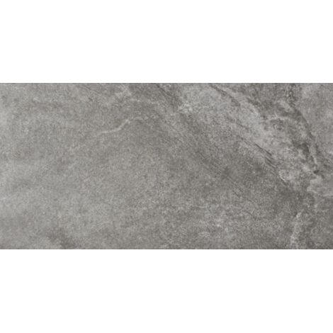 Bodenfliese Feinsteinzeug River 30 x 60 cm grau Wandfliesen