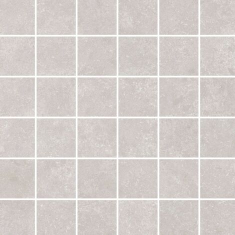 Mosaikfliese Stone Quadrat 30 x 30 cm greige Steinmaß ca. 5,0 x 5,0 cm Mosaikfliesen