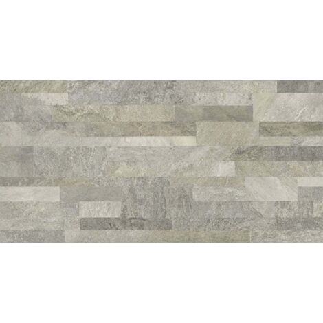 Bodenfliese Feinsteinzeug Cappuccino 31 x 62 cm grau Bodenfliesen