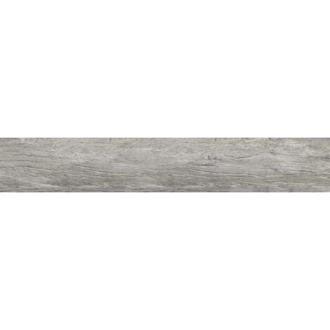 Bodenfliese Feinsteinzeug 2.0 Corteccia 20 x 120 cm grau Feinsteinzeug