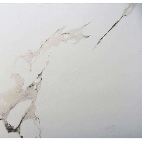 Bodenfliese Feinsteinzeug Lumitec Carrara 60 x 60 cm weiß Bodenfliese (1/2)