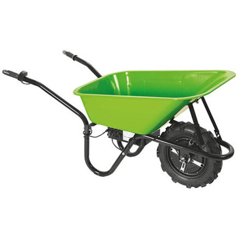 Zipper Akku-Schubkarre ZI-EWB500 75 l Tragkraft 150 kg 500 W Motorschubkarre