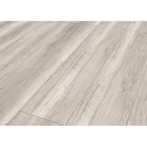 Classen Grande XXL Alamo Eiche hellgrau Laminatboden Laminat Fußboden