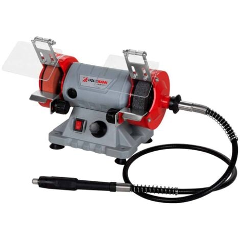 Doppelschleifer 950W Elektrisch - Bandschleifer 6000rpm Schleifscheiben