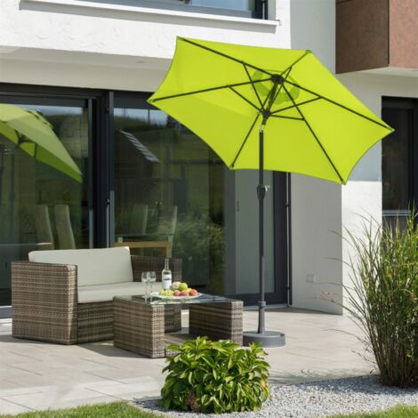 Schneider Sonnenschirm Bilbao apfelgrün Ø 220 cm Marktschirm