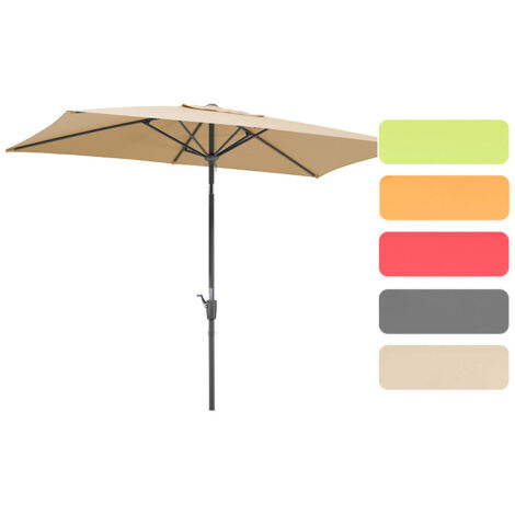 Schneider Sonnenschirm Tunis natur 270 x 150 cm Marktschirm