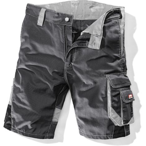 Bullstar kurze Arbeitshose WORXTAR schwarz/grau Hose (1/2)