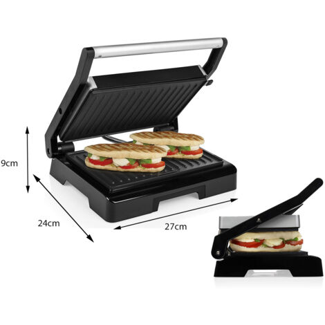 Tristar GR-2854 Elektro Kontaktgrill   Schwarz, Grau