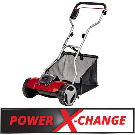 Einhell Akku Spindelmäher GE-HM 18/38 Li-solo 38 cm Schnittbreite Handrasenmäher