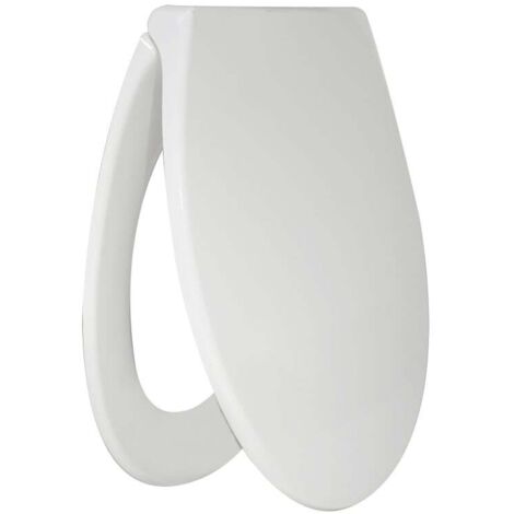 Primaster WC-Sitz mit Absenkautomatik Toilettendeckel New York weiß Klodeckel