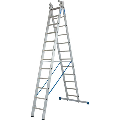 Krause Aluminium-Mehrzweckleiter STABILO 9,30 m Viel-/ Mehrzweckleiter