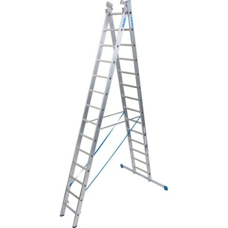 Krause Aluminium-Mehrzweckleiter STABILO 10,90 m Viel-/ Mehrzweckleiter