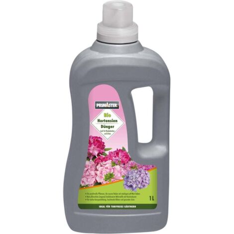 Primaster Bio Flüssigdünger 1 l für Hortensien & Moorbeetpflanzen Dünger