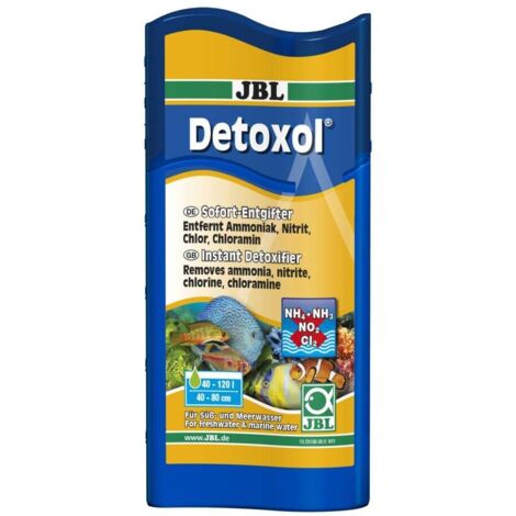 JBL Detoxol 100ml Sofort-Entgifter für gesundes Aquarienwasser Wasseraufbereiter