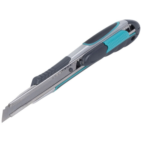 Wolfcraft Abbrechklingenmesser Profi Dual 9 mm Teppichmesser