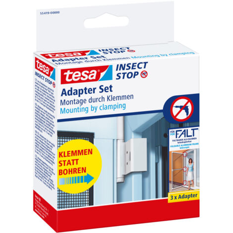 tesa Adapter FALT 35 x 43 x 48 mm weiß Adapter