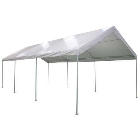 TrendLine Ersatzdach zu Großraumzelt 3 x 6 m weiss Pavillon Ersatzdach (1/2)