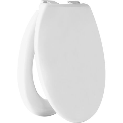Trendline Toilettendeckel Duroplast Weiß WC Sitz Deckel Toilettensitz Klodeckel