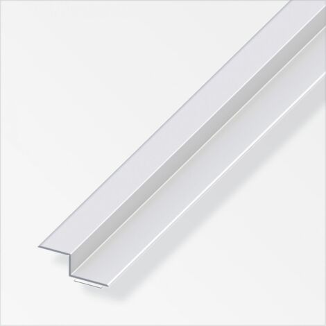 alfer Z-Abschluss-Profil 1 m, 15 x 20 x 9 mm Aluminium eloxiert silber Profil