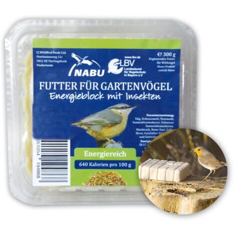 Energieblock mit Insekten 300 g 0