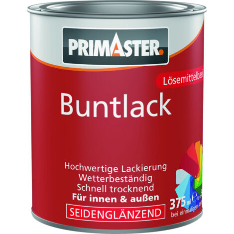 Primaster Buntlack 375 ml lichtgrau seidenmatt Lack
