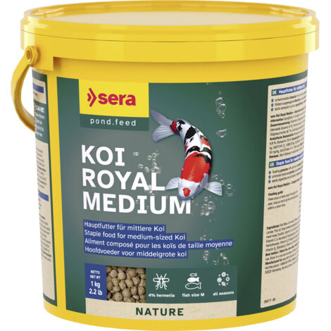 Sera Koifutter Royal Medium für mittelgroße Koi 3,8 L Teichfutter