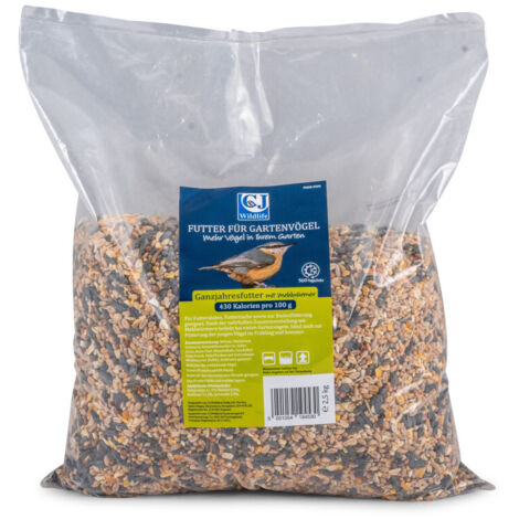 Wildvogelfutter mit Insekten 2,5 kg Beutel (1/2)