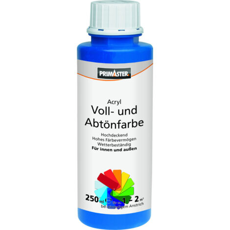 Primaster Voll- und Abtönfarbe 250 ml rot matt