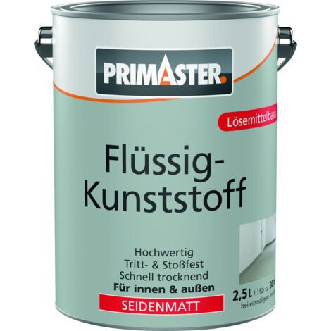 Primaster Flüssigkunststoff seidenmatt 2,5 L silbergrau