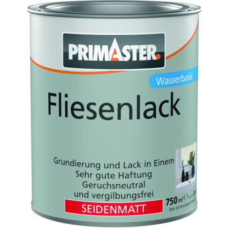 Primaster Fliesenlack 750 ml lichtgrau seidenmatt