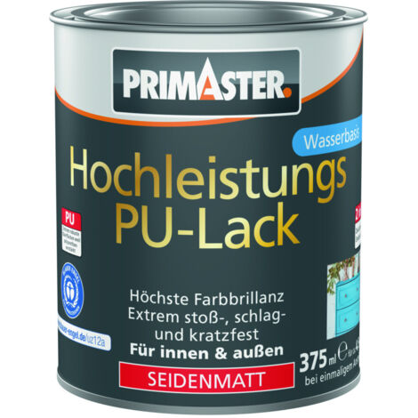 Primaster Hochleistungs PU-Lack weiß seidenmatt 375 ml