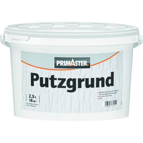 Primaster Putzgrund 2,5 L weiß